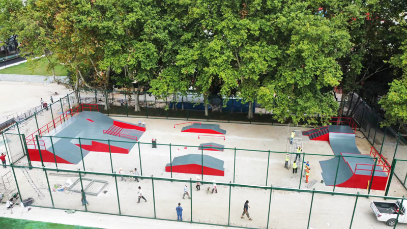 南京信息工程大學(xué)極限運動場