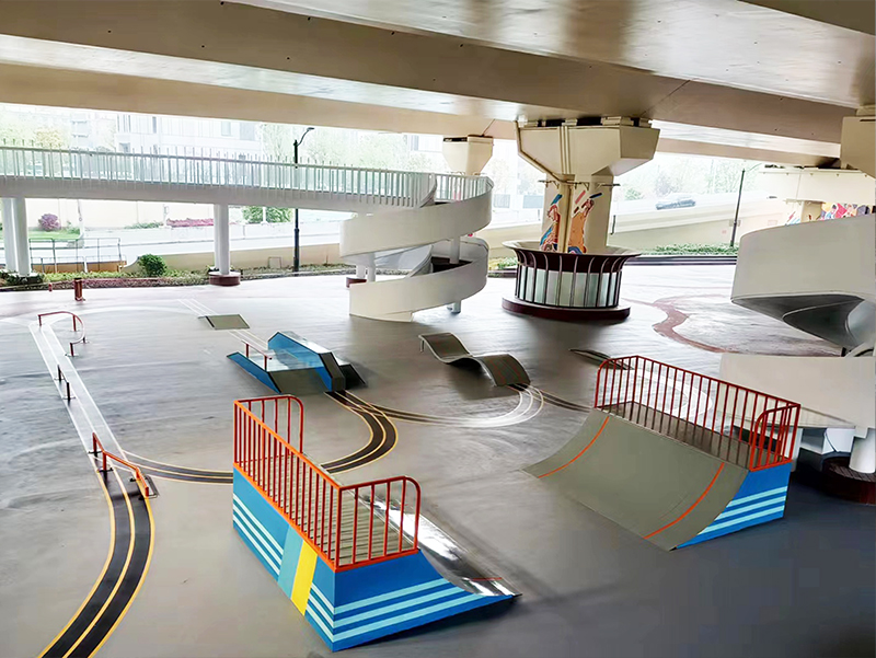 上海市共和新路橋下公園極限運(yùn)動(dòng)場